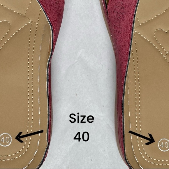 NEW Brick Red Sandals - Picture 9 of 15